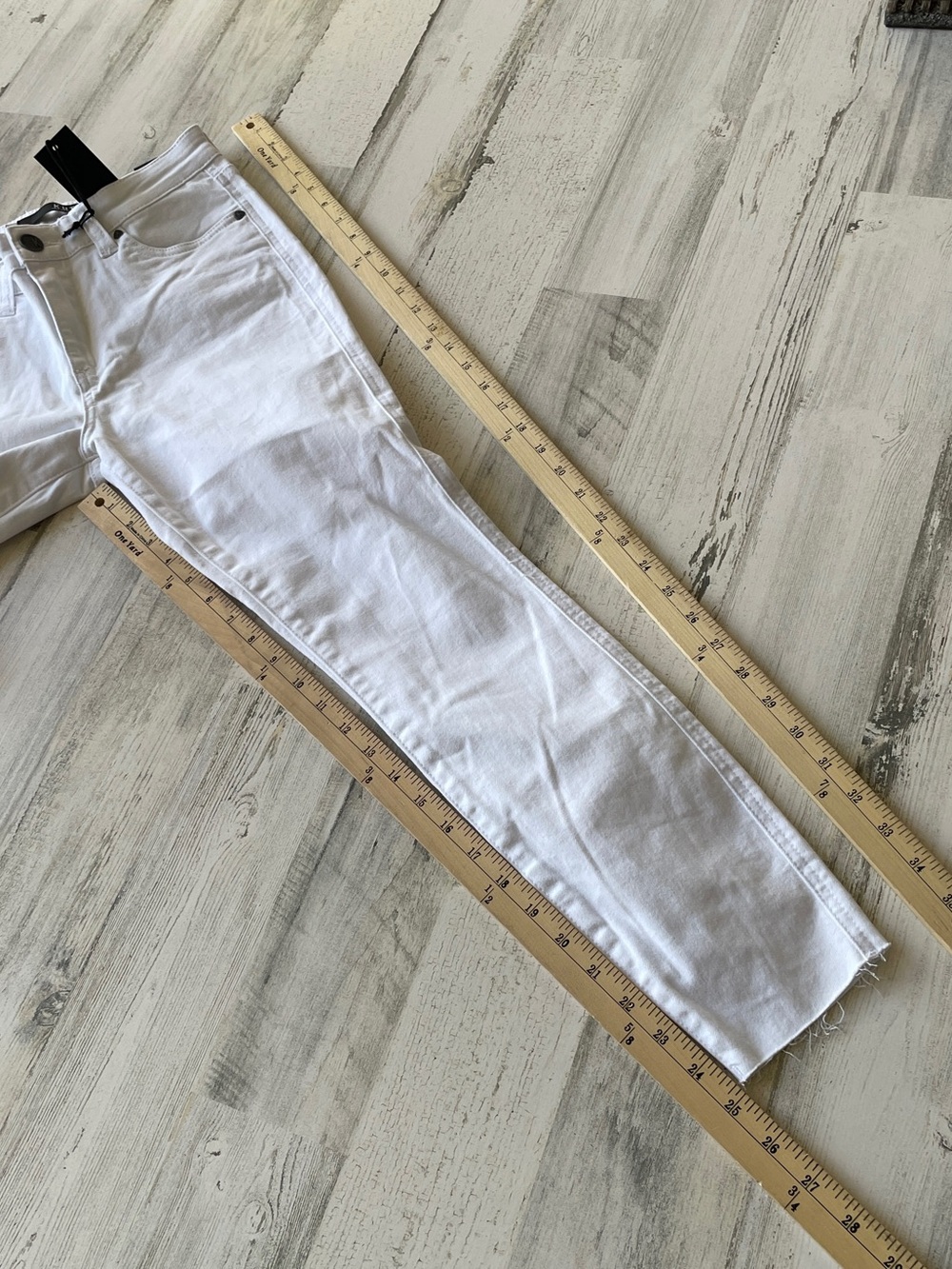 Kut from the Kloth Connie High Rise Ankle Skinny Jeans White NWT SZ 2 - Picture 2 of 13